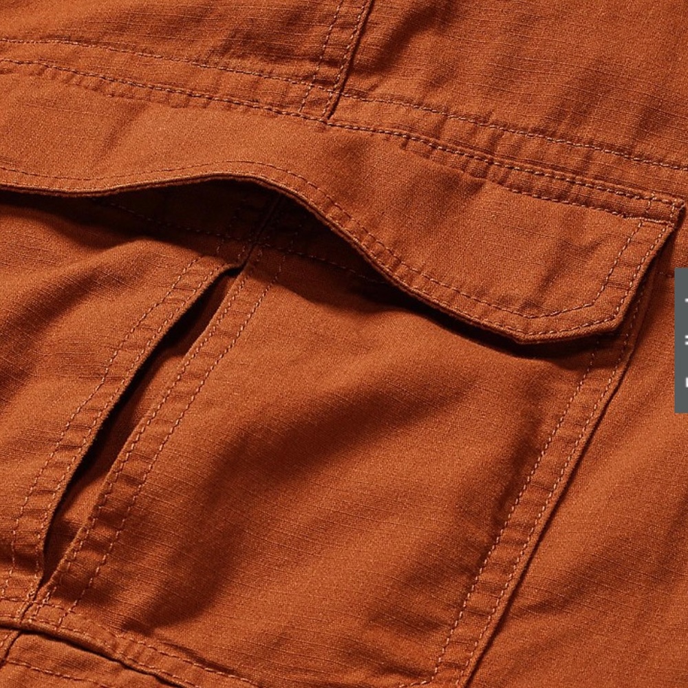 Eddie Bauer Timber Ridge Rip Stop Cargo Shorts - Picture 2 of 5
